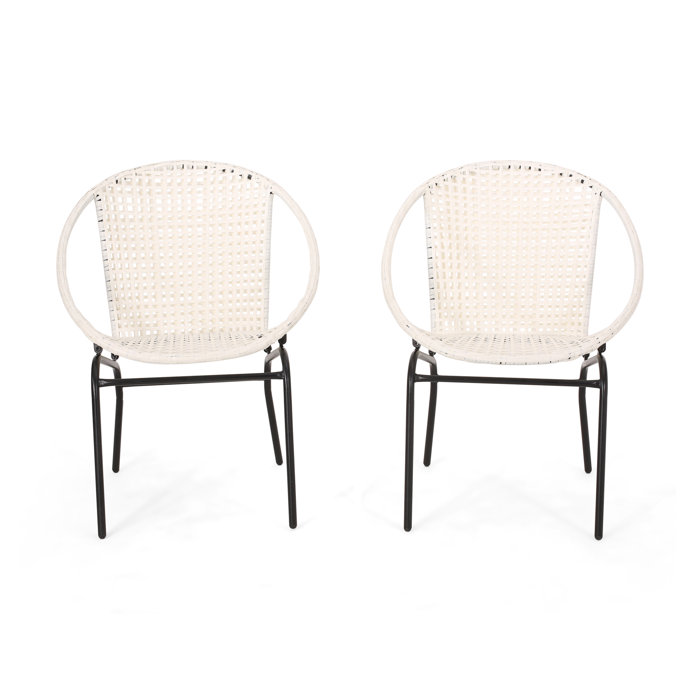 Wrought Studio Desdemona Outdoor Modern Patio Chair & Reviews Wayfair